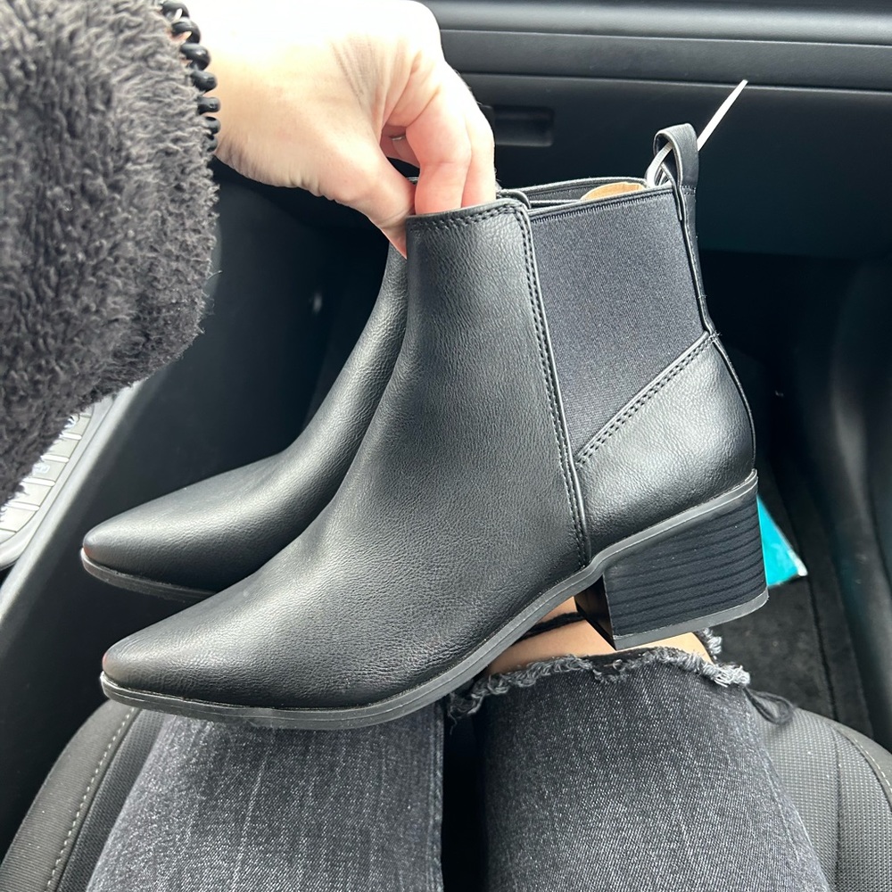 Black boots